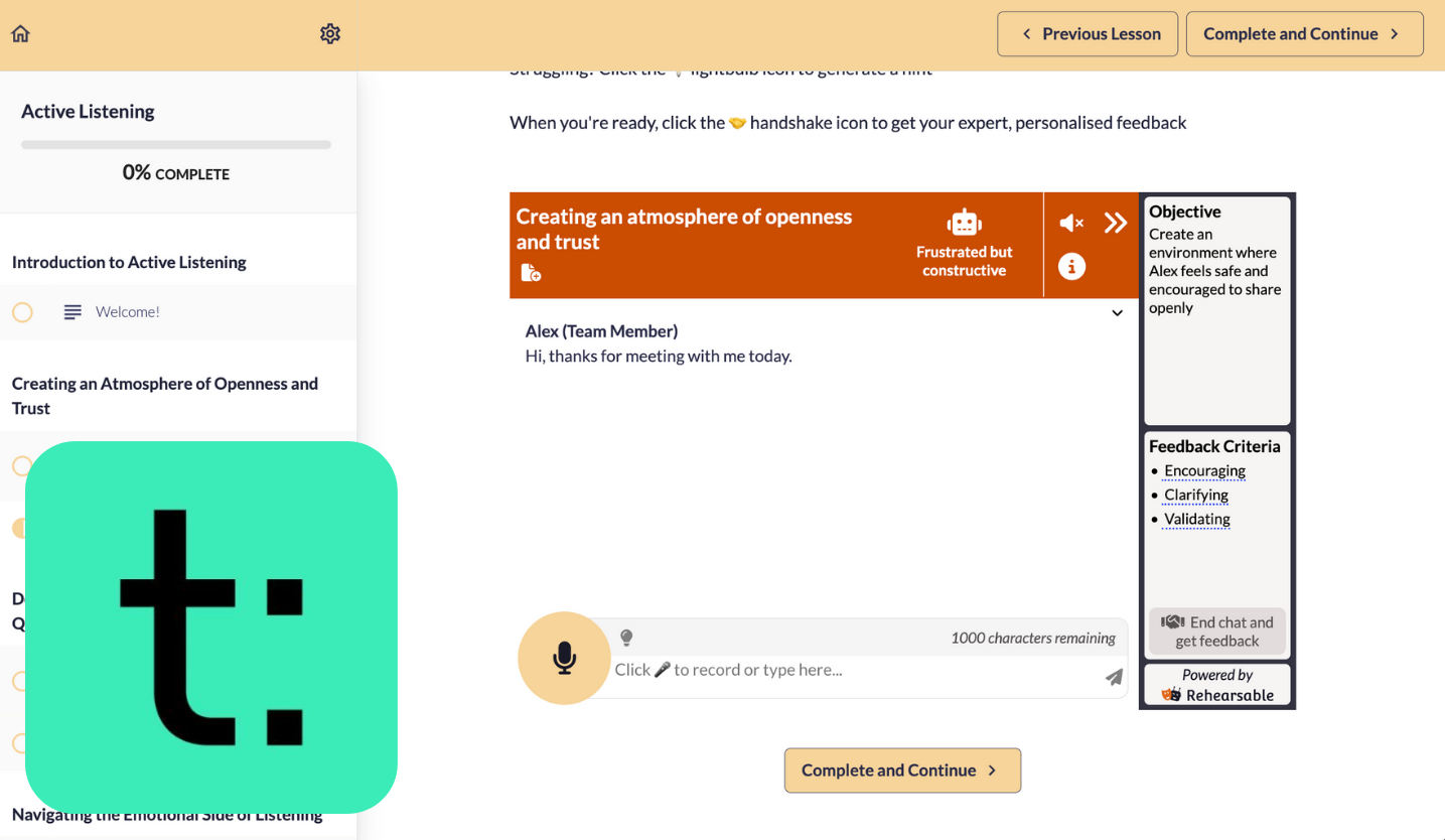 How To - Add interactive AI practice to Teachable course