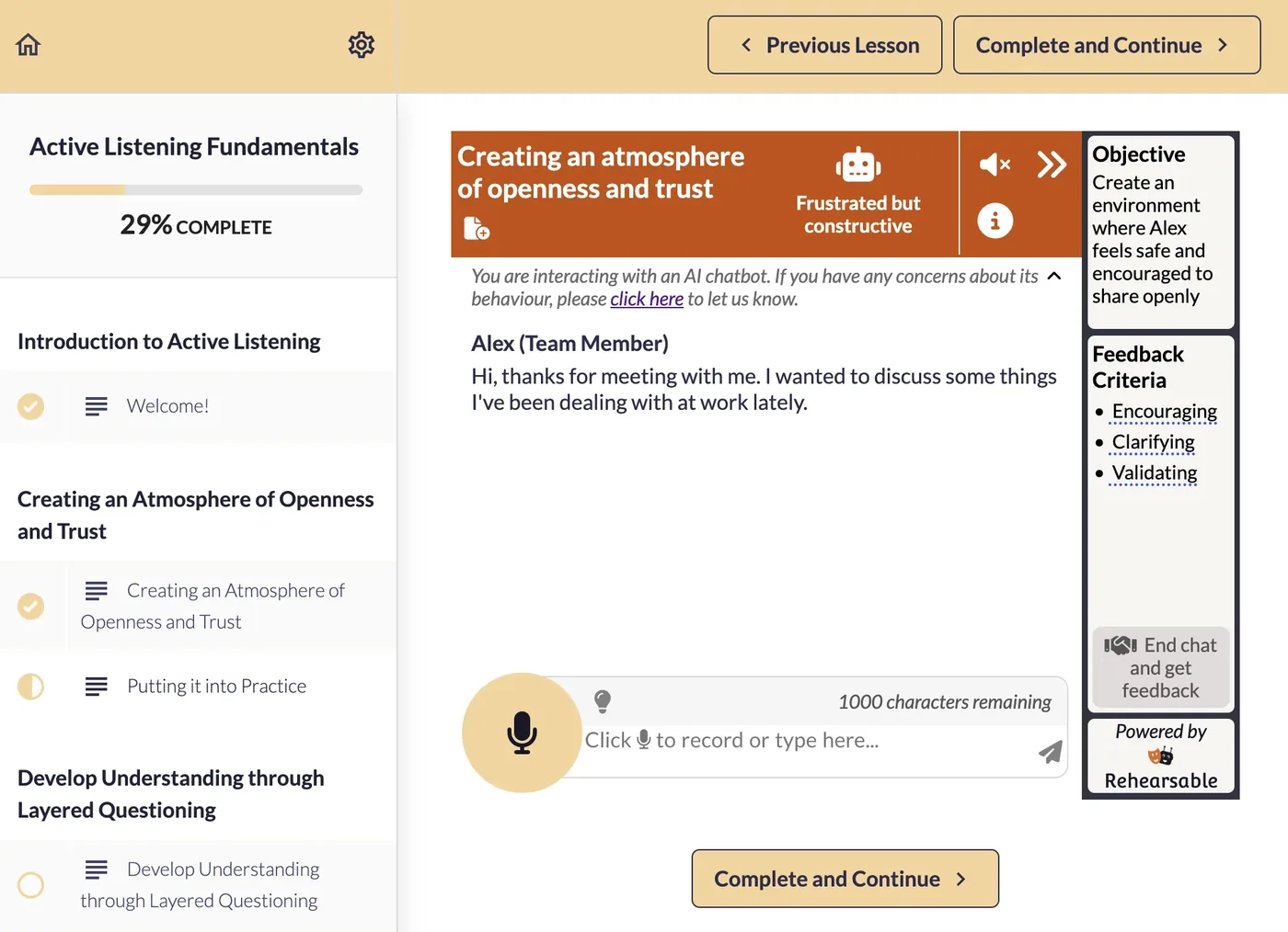 Example course embed - Teachable
